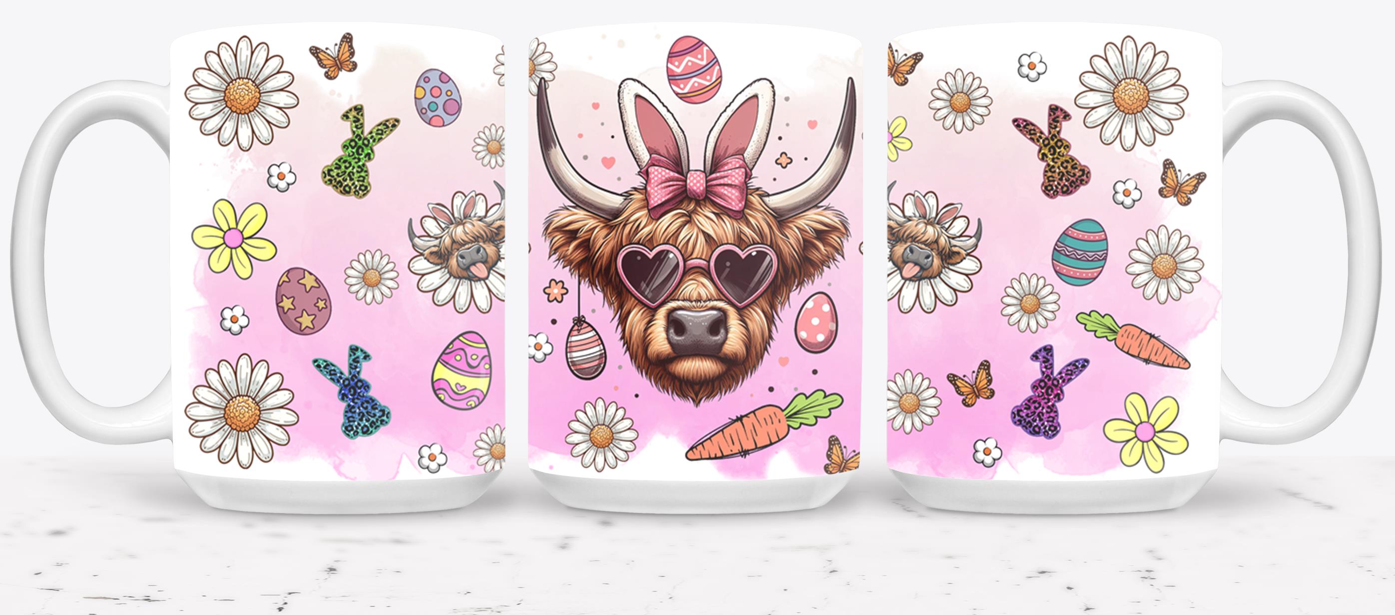 Highland Cow Easter-10401